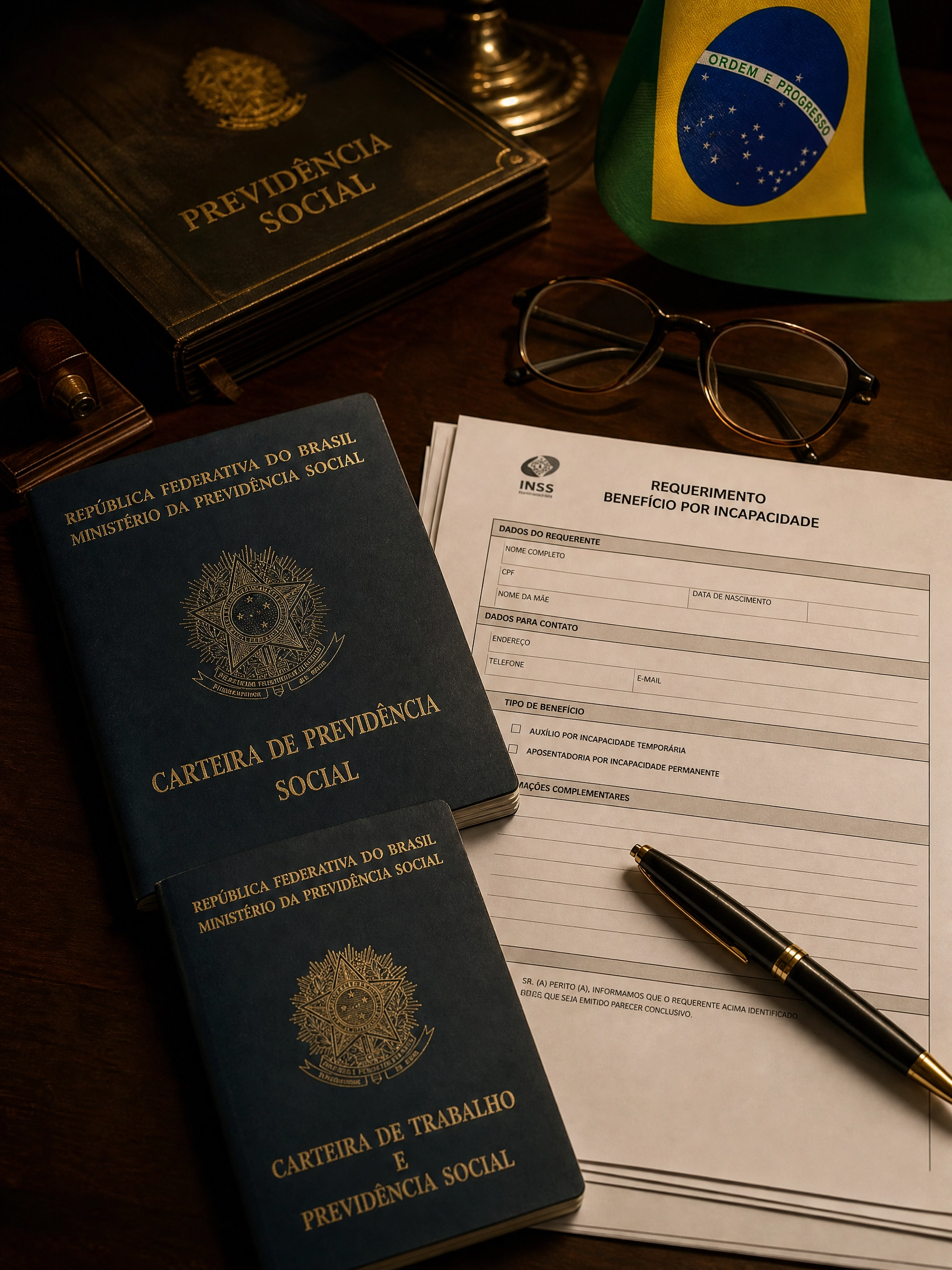 Documentos do INSS analisados por advogado especialista